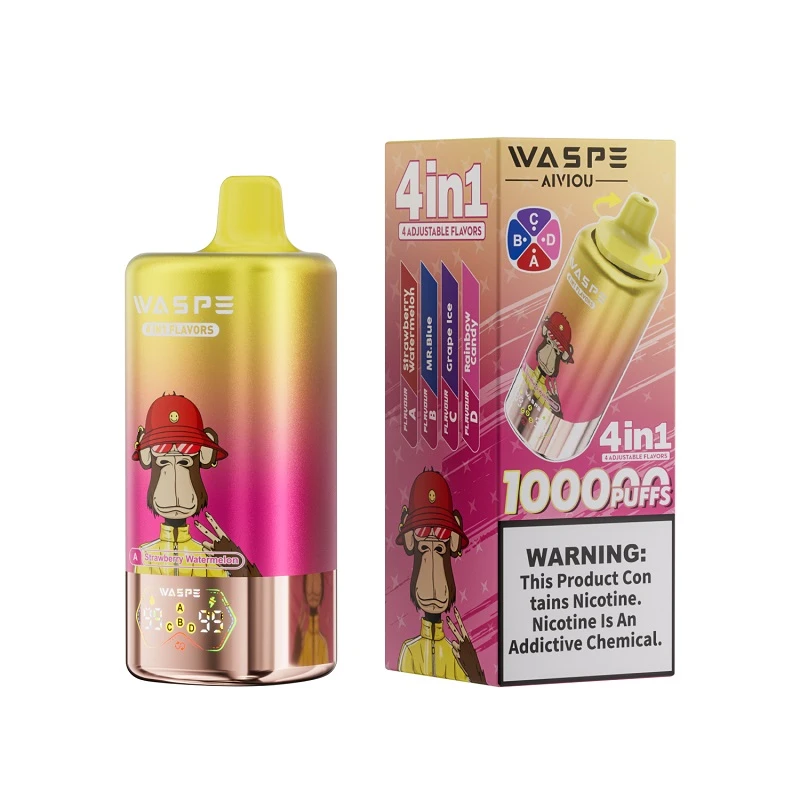 WASPE Aiviou 4in1 100000 पफ्स